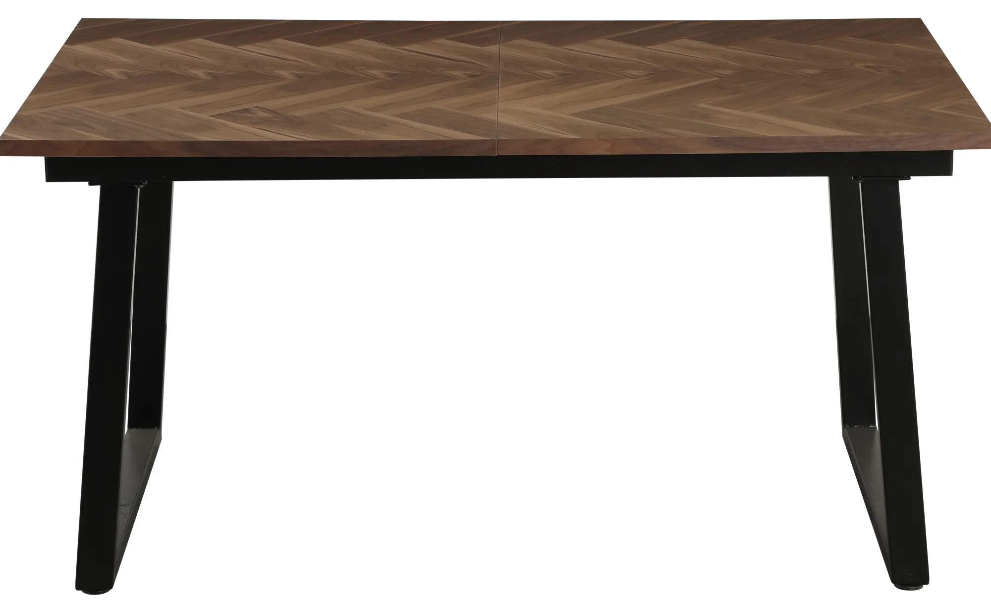 Homeville San Marino sildeben 240x90x76cm mørkebrun/sort