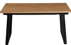 Homeville San Marino sildeben 240x90x76cm natur/sort