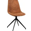 Homeville Sanne med drejefunktion cowboystof cognac