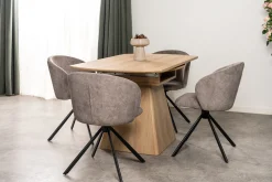 Homeville Sanremo 80/140x140x75cm eg/natur