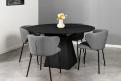 Homeville Sanremo 80/140x140x75cm eg/smoked