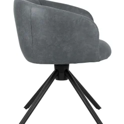 Homeville Silje med drejefunktion suede grå