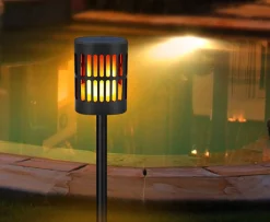 Moreland Solar lanterne med flamme