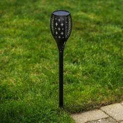 Moreland Solcellelampe flamme 96 LED lys