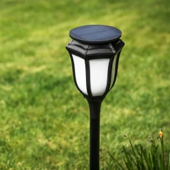 Moreland Solcellelampe LED lys med flammeeffekt
