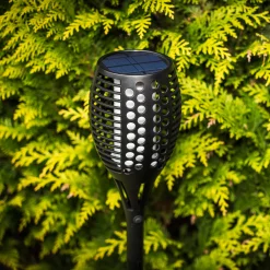 Moreland Solcellelampe Torch 96LED