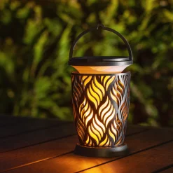 Moreland Solcelle LED lampe med flamme