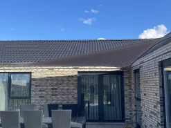 Moreland Solsejl antracitgrå PRO 5x5x7,1m