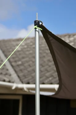 Moreland Solsejl grå LUX 3,6x3,6x3,6m