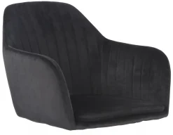 Homeville Stolesæde Liva velour sort