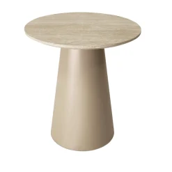 Furnhouse Tango sofabord beige travertin ø45x50cm