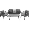 Homeville Tavira sofasæt grå
