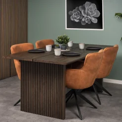 Homeville Terni 180x95x75cm eg smoked/smoked