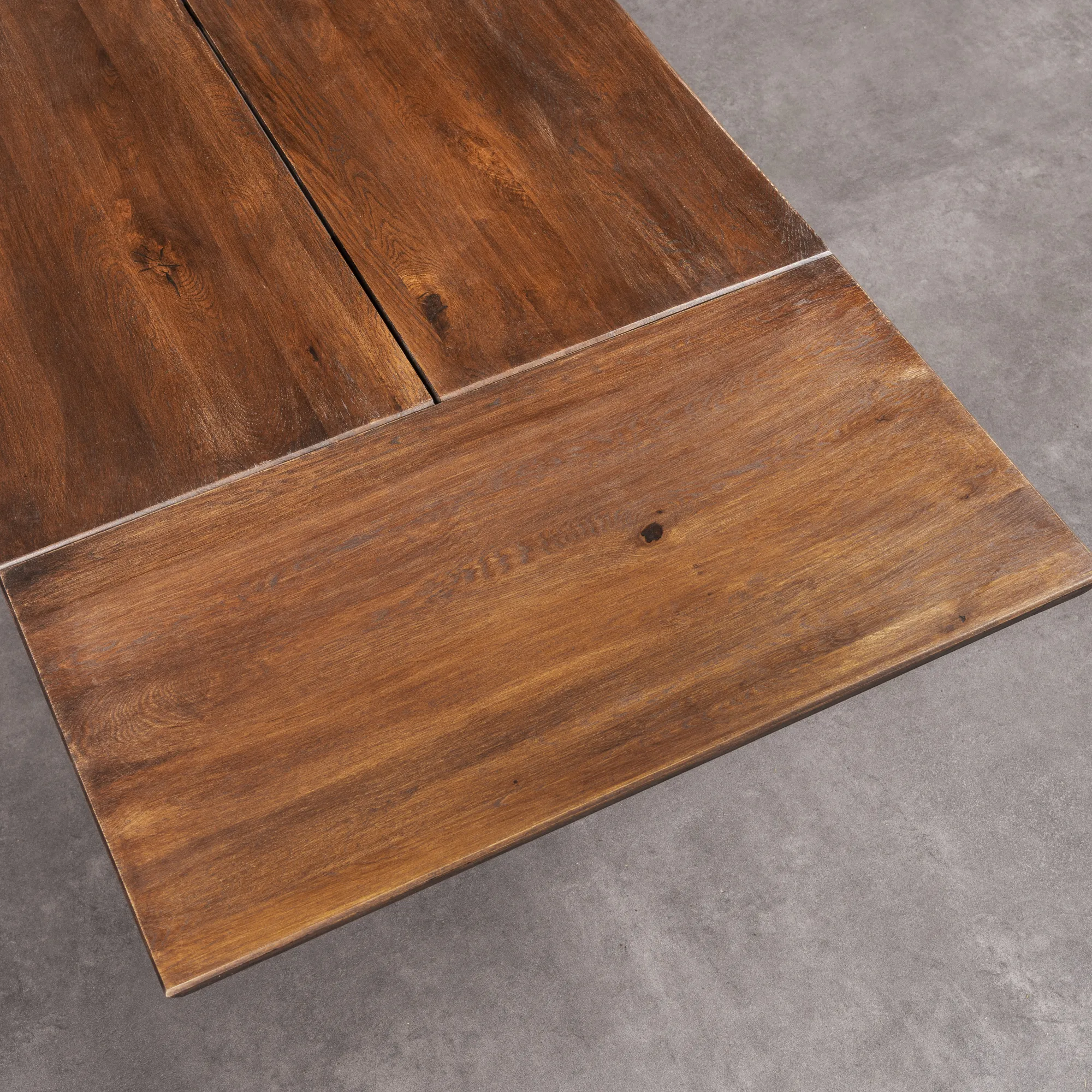 Homeville Tillægsplade til Firenze eg smoked swiss edge 50x95x4cm