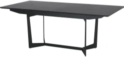 Furnhouse Tokyo 250x100x76cm eg sort/sort