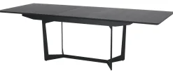 Furnhouse Tokyo 250x100x76cm eg sort/sort