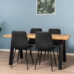 Homeville Vera stof mørkegrå