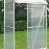 Moreland Vægdrivhus poly sølv 68x128x185cm