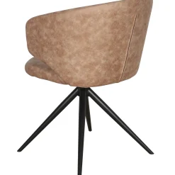 Homeville Victoria med drejefunktion suede brun