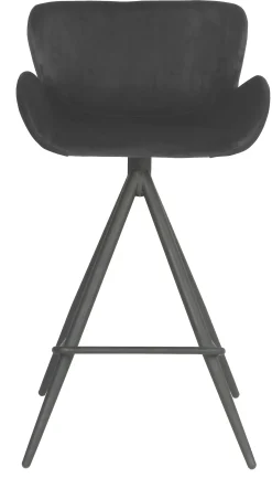 Homeville Vigga velour sort/sort