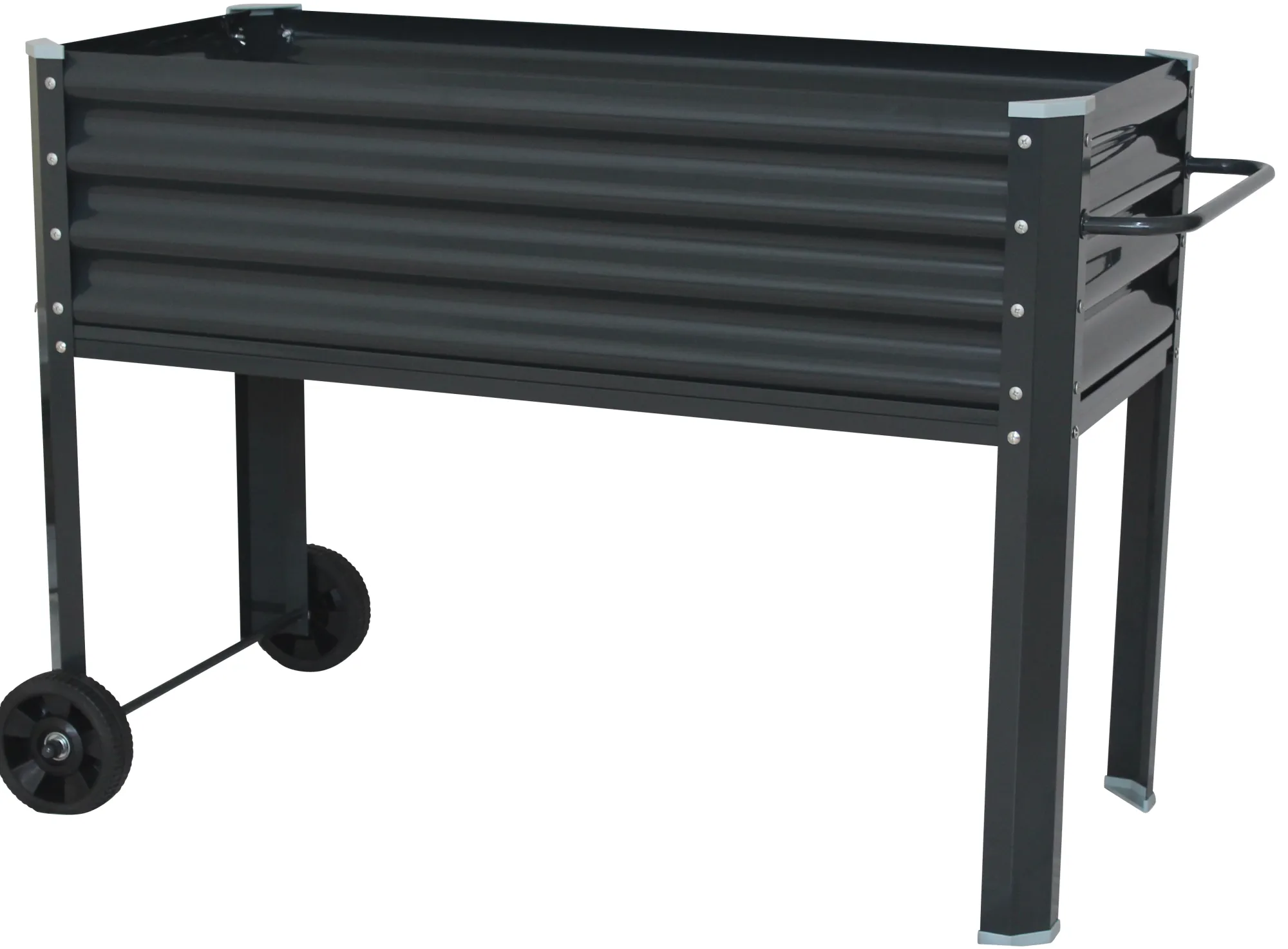 Workmann højbed 110x50,5x80cm mørkegrå