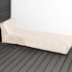 Homeville XL lounge sækkestol creme
